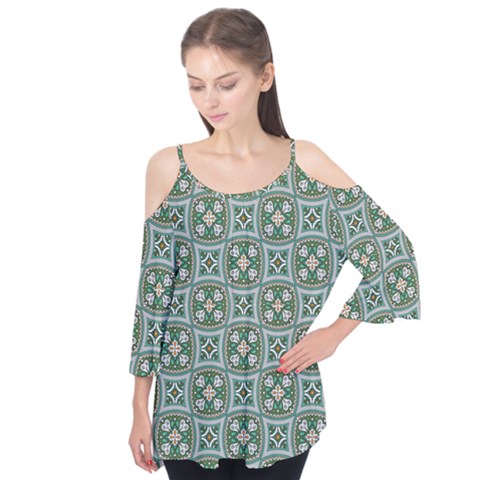 Ornamental Pattern Flutter Tees by designsbymallika
