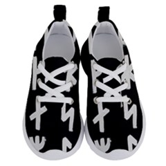 Younger Futhark Rune Set Collected Inverted Running Shoes by WetdryvacsLair