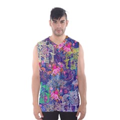 Bandana-mask Fdbm027 Men s Basketball Tank Top by fatfatiya