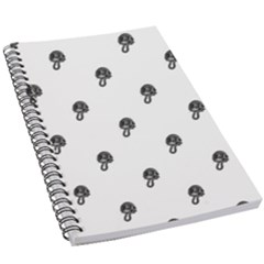 Aviator Helmet Motif Print Pattern 5 5  X 8 5  Notebook by dflcprintsclothing