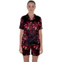 Love Deception Concept Artwork Satin Short Sleeve Pajamas Set View1