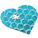 Hexagon Windows Wooden Puzzle Heart View3