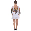 Possum - Be Urself Tie Back Butterfly Sleeve Chiffon Top View2