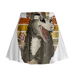 Possum  Mini Flare Skirt by Valentinaart