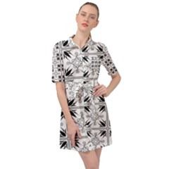 Greece Belted Shirt Dress by Sobalvarro