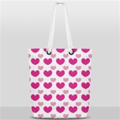  Full Print Rope Handle Tote (small) by Sobalvarro