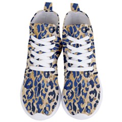 Leopard Skin  Women s Lightweight High Top Sneakers by Sobalvarro