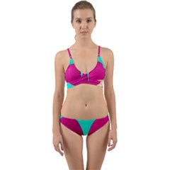 Two Hearts Wrap Around Bikini Set by essentialimage