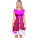 Two Hearts Capsleeve Midi Dress View1