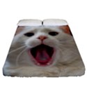Wow Kitty Cat From Fonebook Fitted Sheet (California King Size) View1