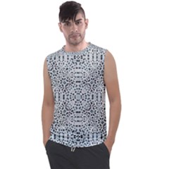 Dots Motif Geometric Print Design Men s Regular Tank Top by dflcprintsclothing