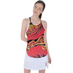 Warrior s Spirit  Racer Back Mesh Tank Top by BrenZenCreations