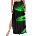 Green Light Painting Zig-zag Maxi Chiffon Tie-Up Sarong View1
