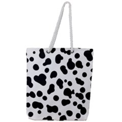 Spots Full Print Rope Handle Tote (large) by Sobalvarro