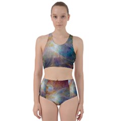 Colorful Galaxy Racer Back Bikini Set by ExtraAwesomeSauce