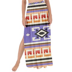 Native American Pattern Maxi Chiffon Tie-up Sarong
