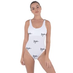 Tribal Style Symbol Drawing Print Pattern Bring Sexy Back Swimsuit by dflcprintsclothing