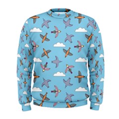 Birds In The Sky Men s Sweatshirt by SychEva