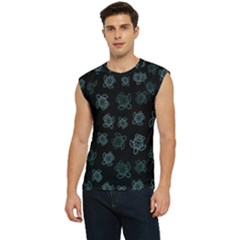 Blue Turtles On Black Men s Raglan Cap Sleeve Tee by contemporary