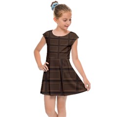 Milk Chocolate Kids  Cap Sleeve Dress by goljakoff