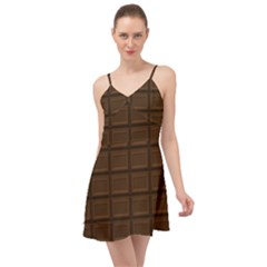 Milk Chocolate Summer Time Chiffon Dress by goljakoff
