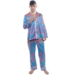 My Pour Cup Painting 7 0 Cbdoilprincess  C149feb1-a8f0-4fc5-9cab-9aea5d60a71c Men s Long Sleeve Satin Pajamas Set