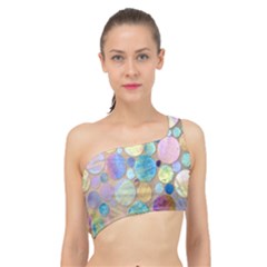 Tiles Cbdoilprincess Eb49aa06-f1b9-412e-836d-30c28dd8f7d9 Spliced Up Bikini Top  by CBDOilPrincess1