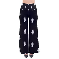 Vampire Hand Motif Graphic Print Pattern 2 So Vintage Palazzo Pants by dflcprintsclothing