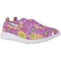 Folk floral pattern. Abstract flowers surface design. Seamless pattern Men s Slip On Sneakers View3