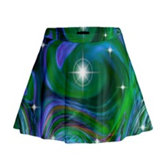 Night Sky Mini Flare Skirt by LW41021