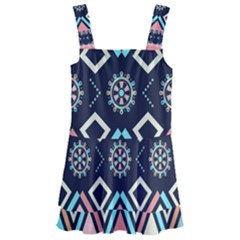 Gypsy-pattern Kids  Layered Skirt Swimsuit by PollyParadise