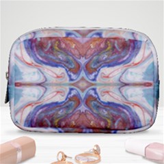 Abstract Marbling Repeats Make Up Pouch (small)