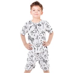 West Kids  Tee And Shorts Set by PollyParadise