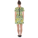 Folk floral pattern. Abstract flowers surface design. Seamless pattern Drop Hem Mini Chiffon Dress View2