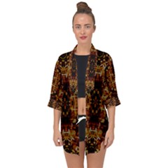 Gloryplace Open Front Chiffon Kimono by LW323
