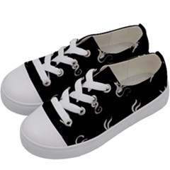 Katzen Cats Katzen Cats Kids  Low Top Canvas Sneakers by WetdryvacsLair