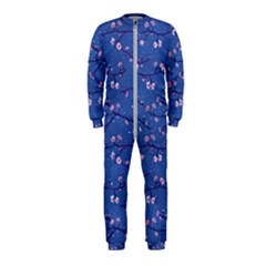 Branches With Peach Flowers Onepiece Jumpsuit (kids) by SychEva