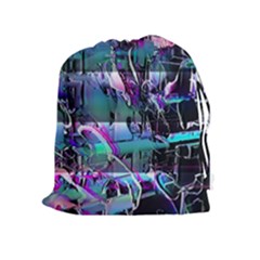 Technophile s Bane Drawstring Pouch (xl) by MRNStudios