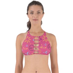 Pattern Mystic Color Perfectly Cut Out Bikini Top by alllovelyideas