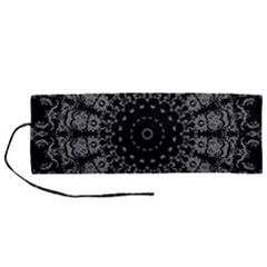 Gothic Mandala Roll Up Canvas Pencil Holder (m) by MRNStudios