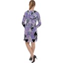 Candy Glass Long Sleeve Hoodie Dress View2