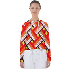 Pop Art Mosaic Women s Slouchy Sweat by essentialimage365
