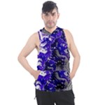 Fractal Lava Men s Sleeveless Hoodie