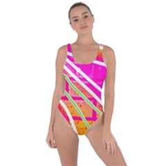 Pop Art Neon Wall Bring Sexy Back Swimsuit