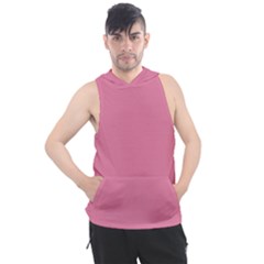 Aurora Pink Men s Sleeveless Hoodie