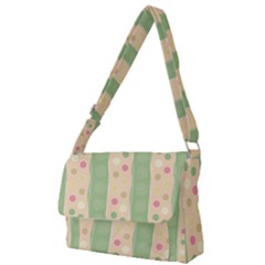 Circular Minimal Art Full Print Messenger Bag (s) by designsbymallika