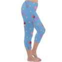Baby Elephant Flying On Balloons Capri Winter Leggings  View3