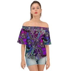 Ignatius Off Shoulder Short Sleeve Top by MRNStudios