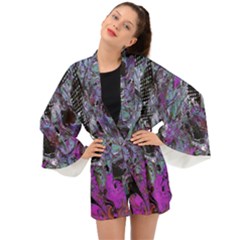 Lo-fi Hyperactivity Long Sleeve Kimono
