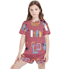 50s Kids  Tee And Sports Shorts Set by NerdySparkleGoth